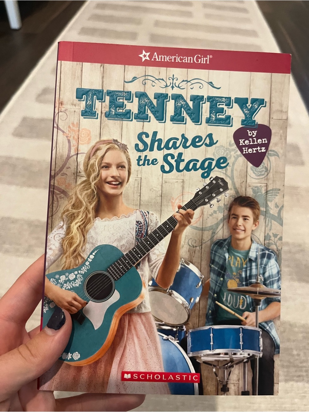 American Girl book- Tenney Shares the Stage